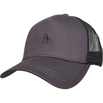 Original Penguin Mens Harry Trucker Cap Charcoal