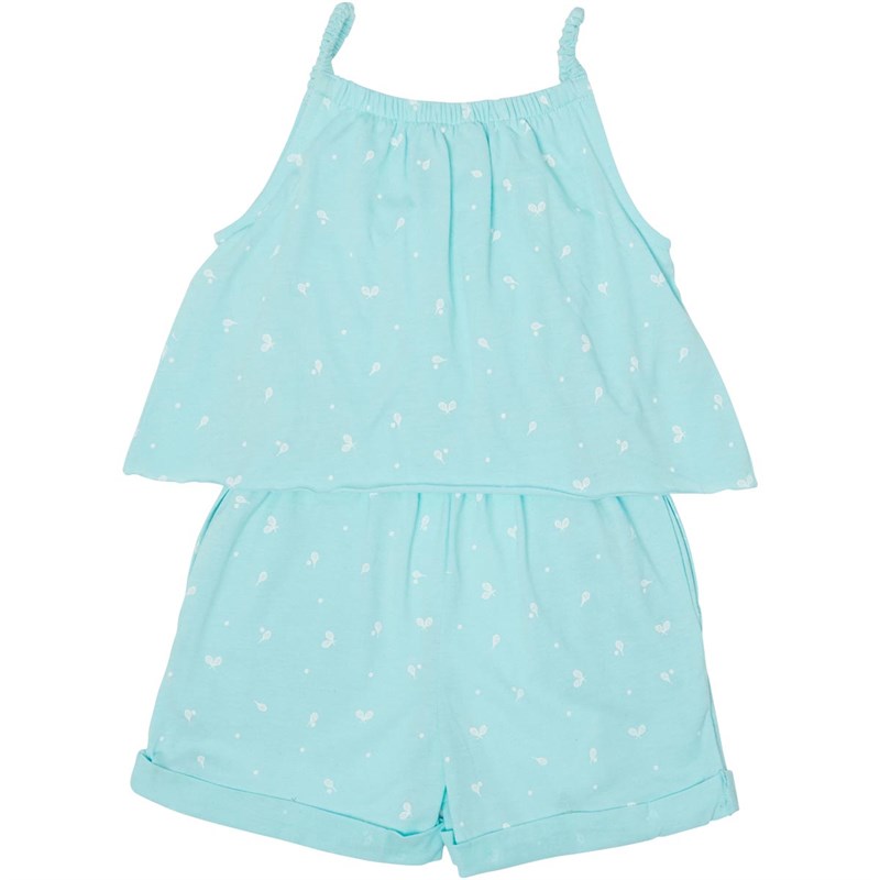 Original Penguin Infant Strap Tennis Playsuit Blue Tint