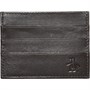 Original Penguin Mens Jonathan Leather Card Holder Brown