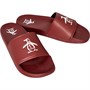 Original Penguin Slider Sandales Pier Slides Homme Bordeaux Délavé