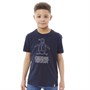Original Penguin Boys Multi Colour Pete T-Shirt Navy Blazer