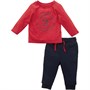 Original Penguin Ensembles Infant Stamp Enfant Garçons Rouge