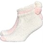 Original Penguin Womens Two Pack Cosy Pom Pom Socks Pink