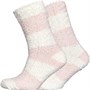 Original Penguin Damskie Cosy Stripe Skarpety Kremowy
