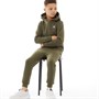 Original Penguin Drenge Pete Badge Træningstøj Kakigrøn