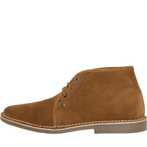 Original Penguin Mens Legal Suede Chukka Boots Tobacco