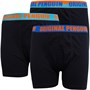 Original Penguin Chłopięce Bokserki Czarny