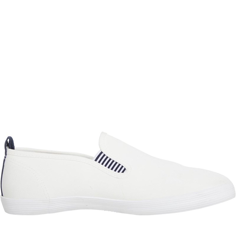 Original Penguin Mens Chuck Canvas Pumps White