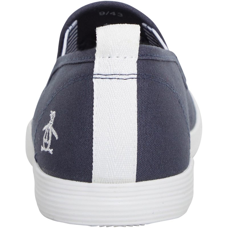 Original Penguin Męskie Chuck Tenisówki i Trampki Wytarty Granatowy