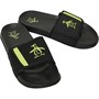 Original Penguin Mens Penn Slides Black/Yellow
