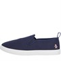 Original Penguin Womens Sabre Slip On Canvas Pumps Navy