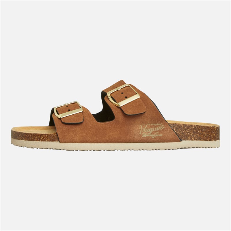 Original Penguin Womens Port Sandals Tan