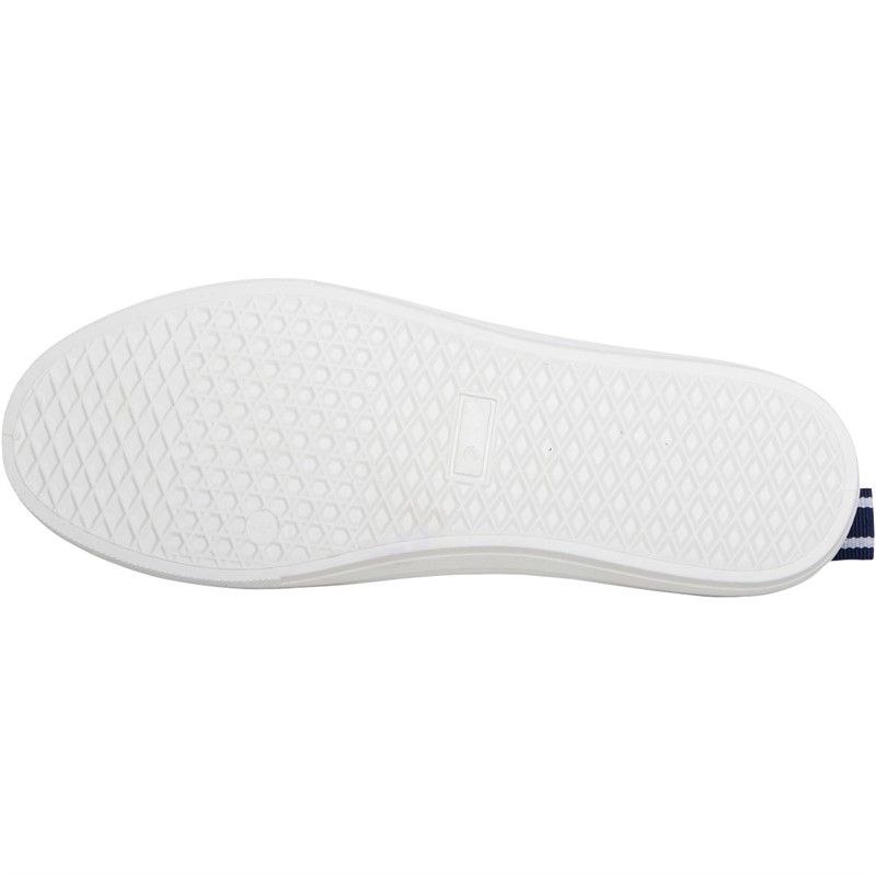 Original Penguin Womens Sabre Slip On Canvas Pumps White