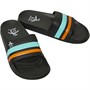 Original Penguin Boys Pier Slides Black Stripe