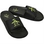 Original Penguin Boys Pier Slides Black/Safety Yellow