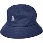 Original Penguin Mens Jasper Cotton Twill Bucket Hat Navy