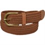 Original Penguin Mens Myers Woven Belt Brown