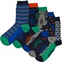 Original Penguin Boys Five Pack Stars Socks Multi