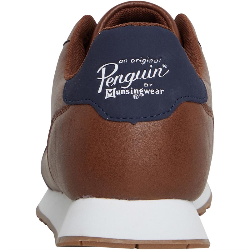 Original Penguin Mens Bremen Trainers Tan