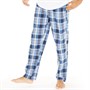 Original Penguin Mens Poplin Lounge Pants Blue