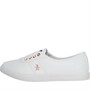Original Penguin Womens Susie PU Pumps White/Rose Gold
