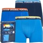Original Penguin Mens Three Pack Trunks Blue