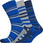 Original Penguin Mens Three Pack Socks Navy/Grey