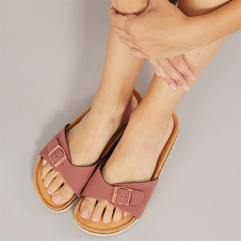 Original Penguin Womens Pru Sandals Vintage Rose
