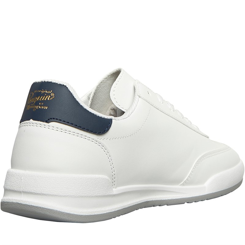 Original Penguin Mens Gaz Trainers White