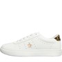 Original Penguin Womens Silvia Trainers White/Leopard