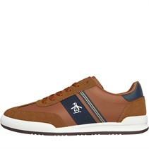 Original Penguin Mens Gaz Trainers Tan