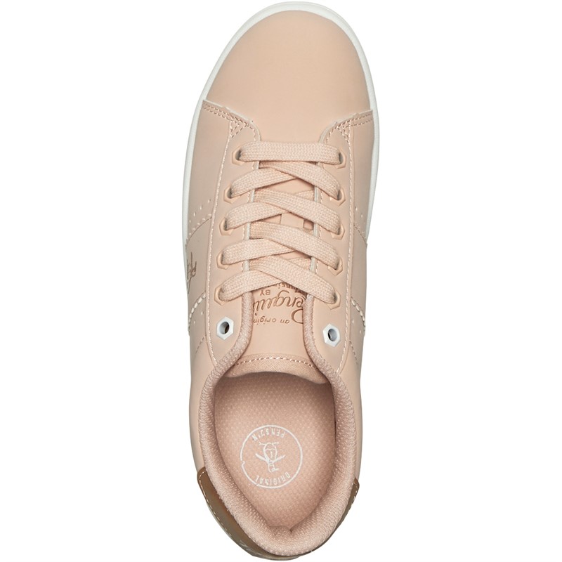 Original Penguin Womens Steadman Trainers Blush