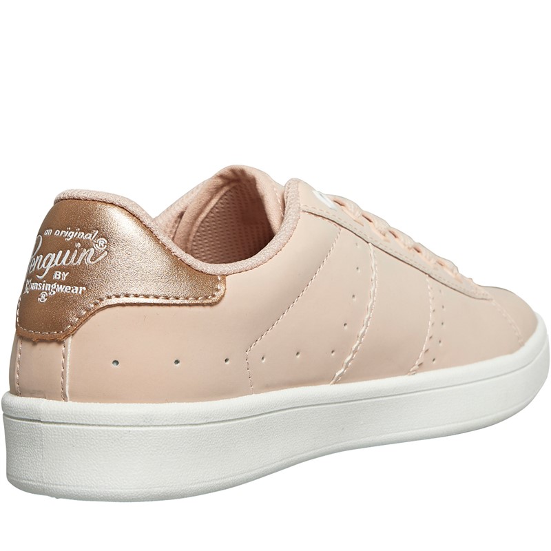 Original Penguin Womens Steadman Trainers Blush