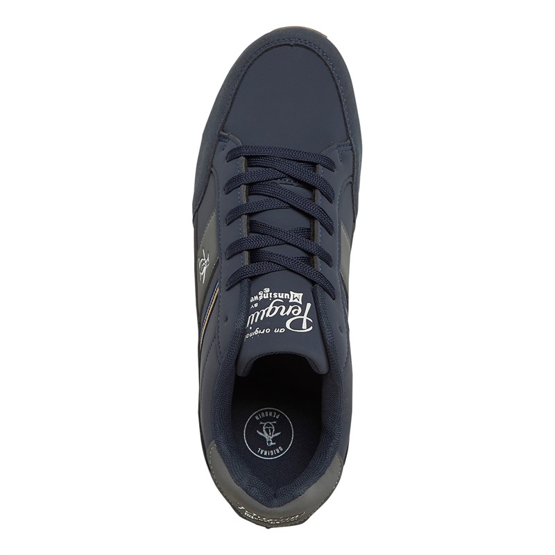 Original Penguin Mens Bremen Trainers Navy