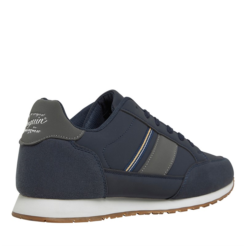 Original Penguin Mens Bremen Trainers Navy