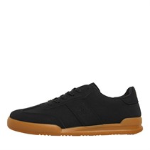 Original Penguin Mens Giovanni Trainers Black/Gum