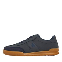 Original Penguin Mens Giovanni Trainers Navy/Gum