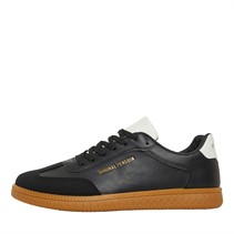 Original Penguin Mens Salsa Trainers Black/Gum