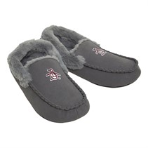 Original Penguin Womens Bedtime Moccasin Slippers Charcoal