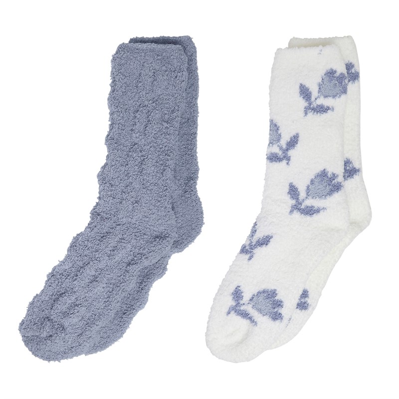 Original Penguin Womens Penguin Two Pack Cosy Socks Multi