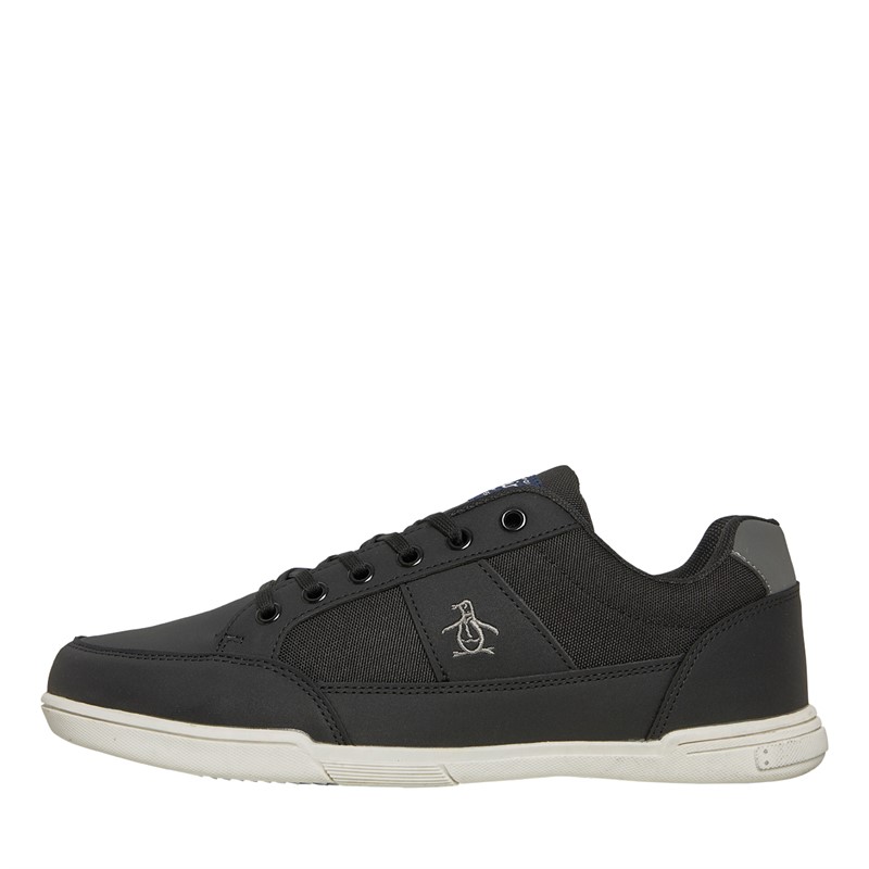 Original Penguin Mens Hyper Trainers Black