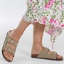 Original Penguin Womens Port Sandals Sand