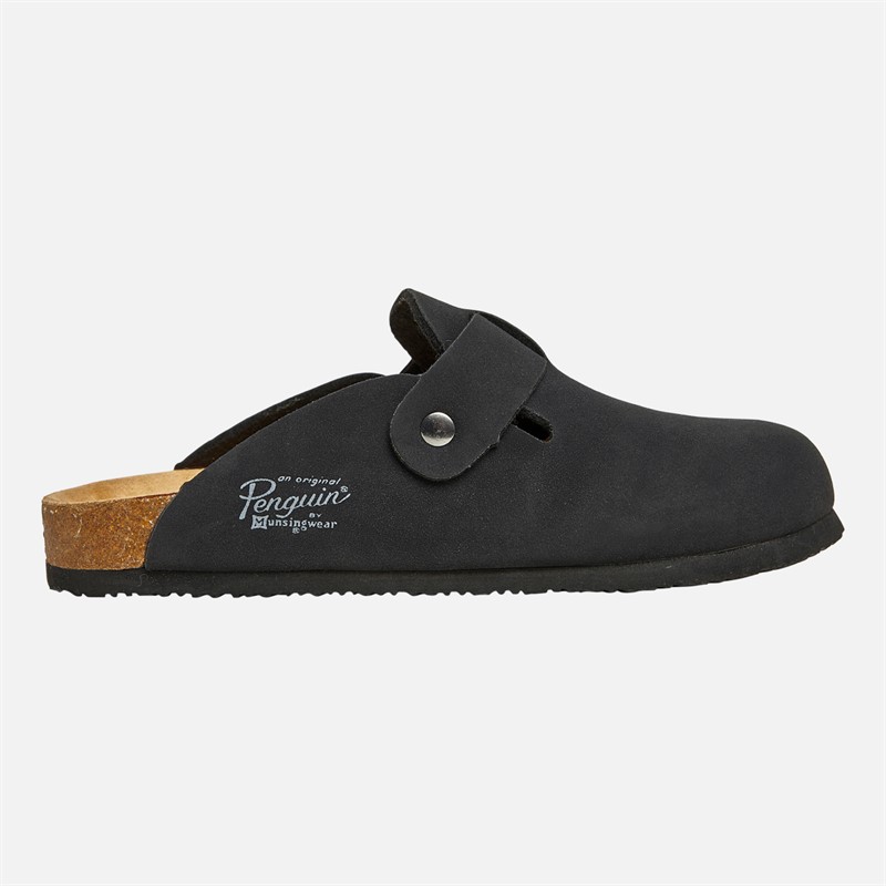 Original Penguin Womens Poppy Clogs Black