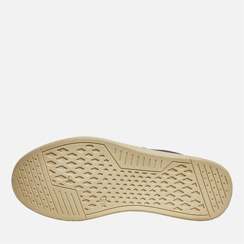 Original Penguin Junior Boys Marble Velcro Trainers Tan/Navy