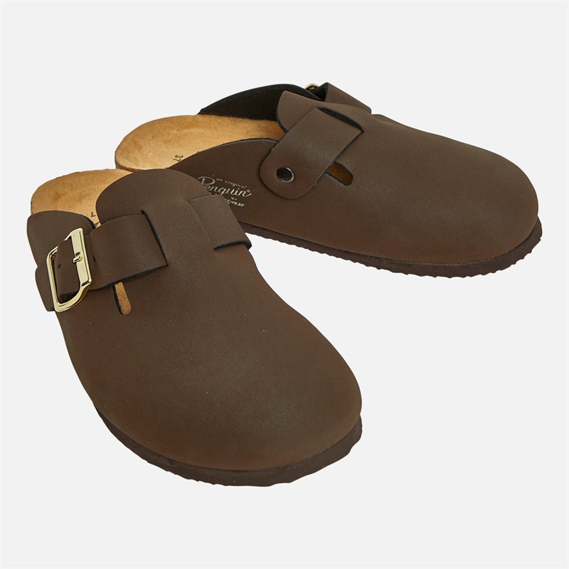 Original Penguin Womens Poppy Clogs Brown - Size 3