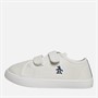 Original Penguin Boys Sparton Velcro Trainers White/Navy