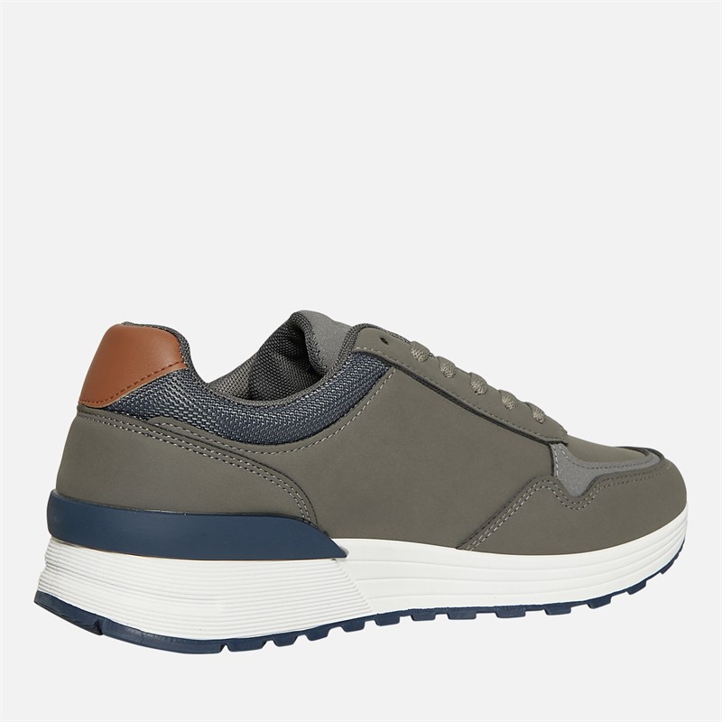 Original Penguin Mens Orwell Trainers Charcoal