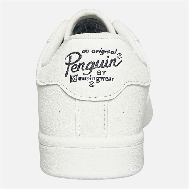 Original Penguin Junior Boys Marble Lace-Up Trainers White