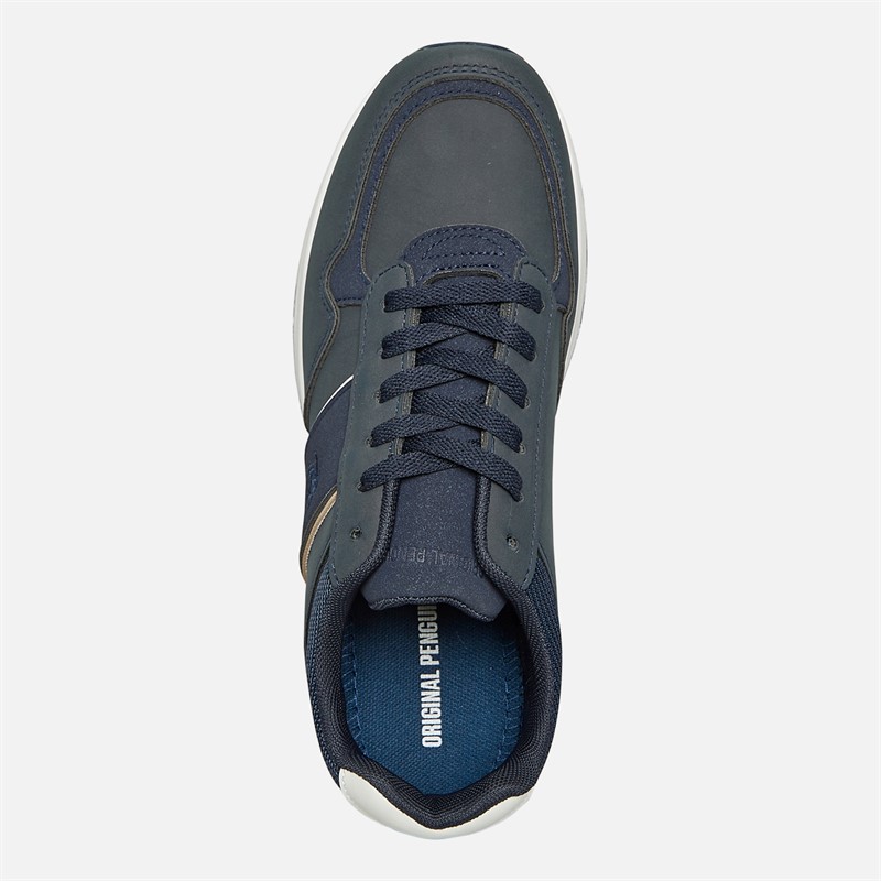 Original Penguin Mens Orwell Trainers Navy