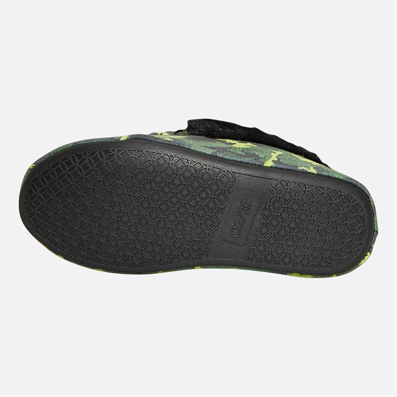 Original Penguin Junior Boys Bedtime Slippers Camo